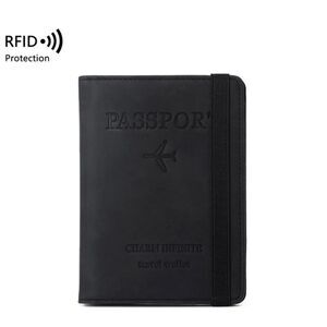 Passport Holder Travel Essentials Passport Wallet RFID Blocking for Men Women US